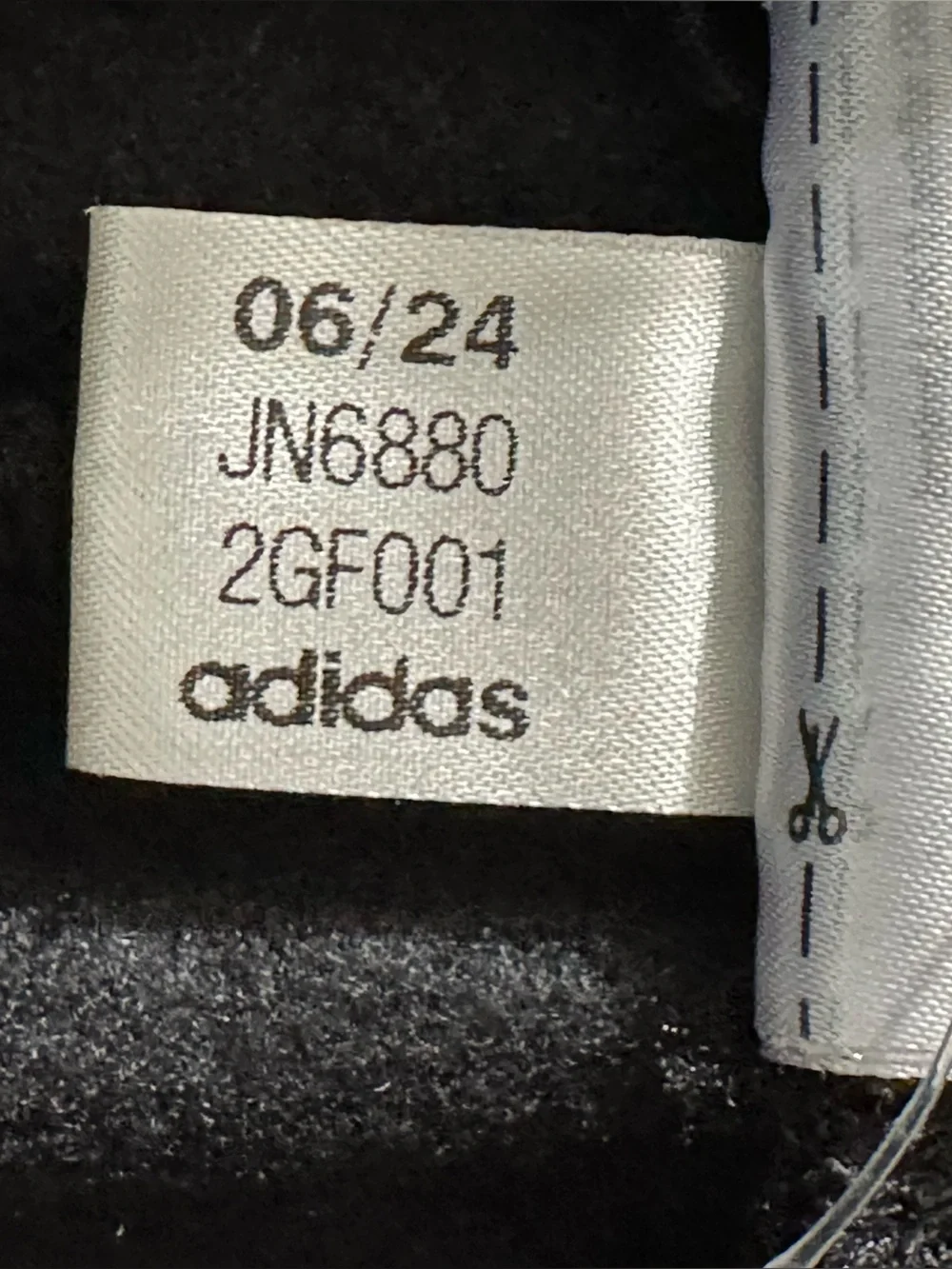 adidas Black Men's Athletic Track Joggers
